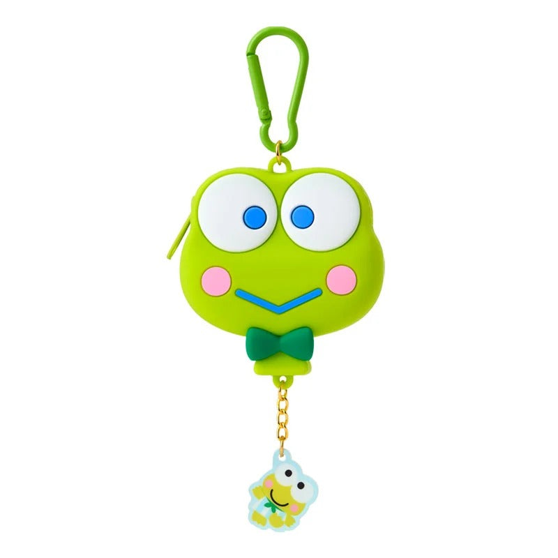 Keroppi Mini Silicone Pouch Charm (Adventure Balloon Series) Accessory Japan Original
