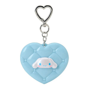 Cinnamoroll Quilted Mini Mirror Keychain Accessory Japan Original