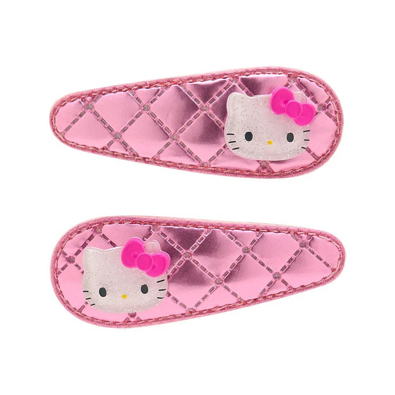 Hello Kitty 2-pc Chenille Hair Clips