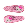 Hello Kitty 2-pc Quilted Hair Clip Set (Pink) Accessory Japan Original