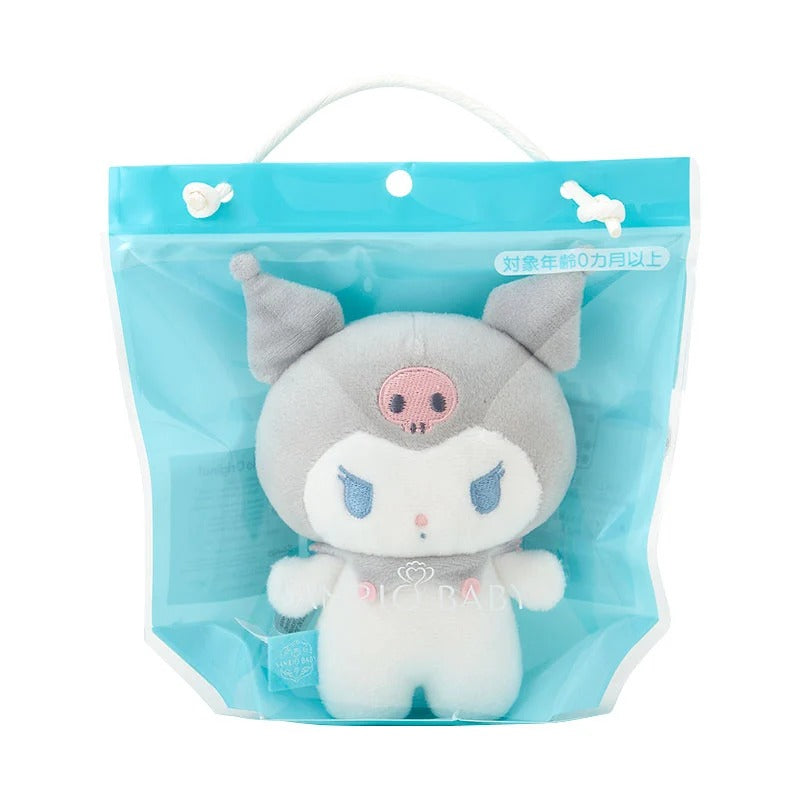 Sanrio Baby Kuromi Mini Mascot Chime Plush Kids Japan Original