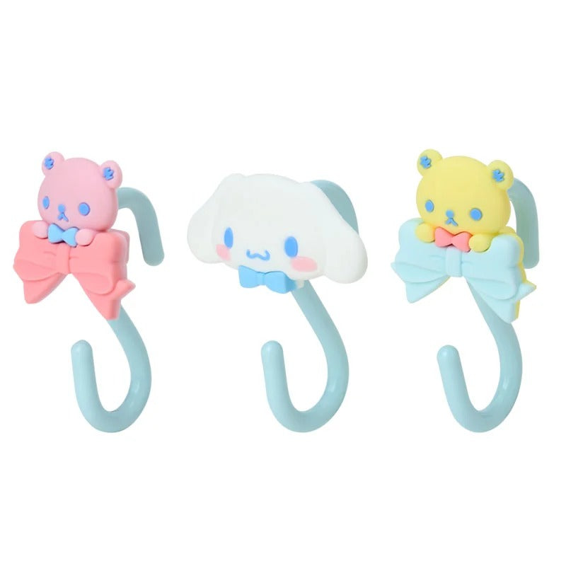 Cinnamoroll OSHI Grid System S-Hook (Set of 3) Home Goods Japan Original