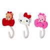 Hello Kitty OSHI Grid System S-Hook (Set of 3) Home Goods Japan Original