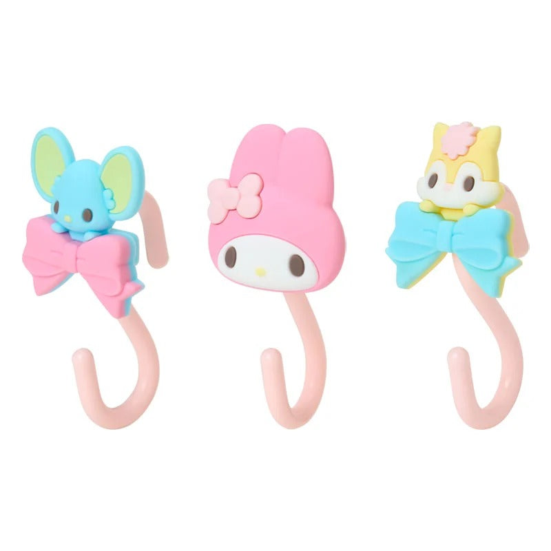 My Melody OSHI Grid System S-Hook (Set of 3) Home Goods Japan Original