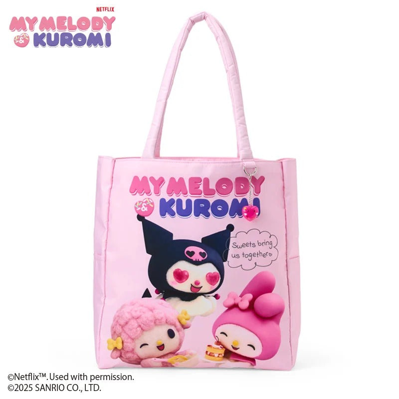 My Melody & Kuromi Tote Bag (My Melody & Kuromi Netflix Series) Bags Japan Original