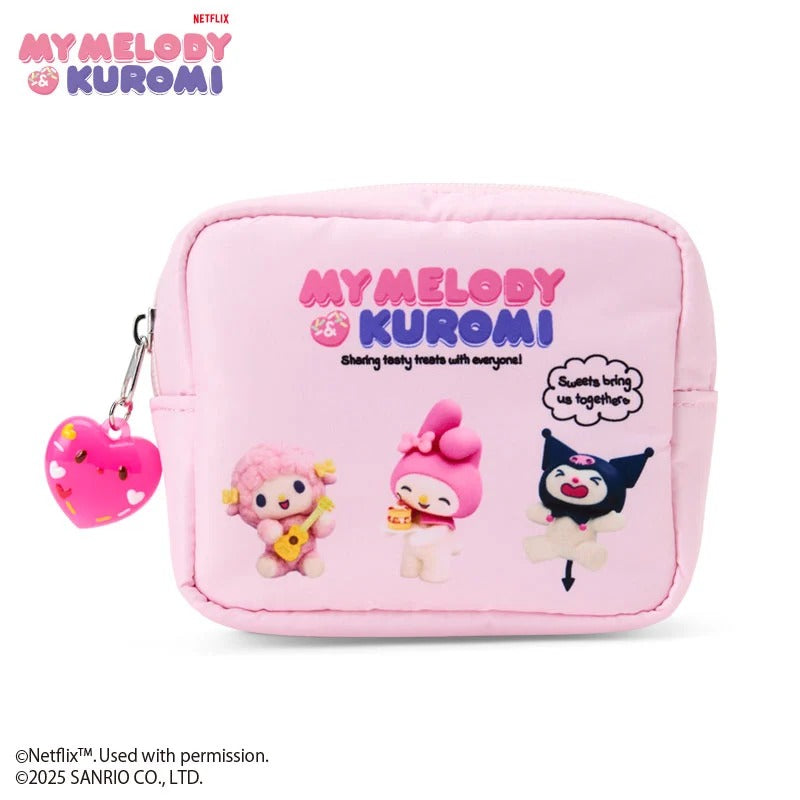 My Melody & Kuromi Mini Zipper Pouch (My Melody & Kuromi Netflix Serie