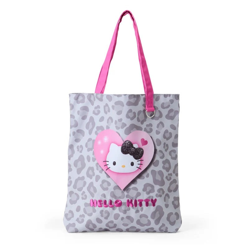 Hello Kitty Tote Bag (Animal Print Monochrome Series) Bags Japan Original