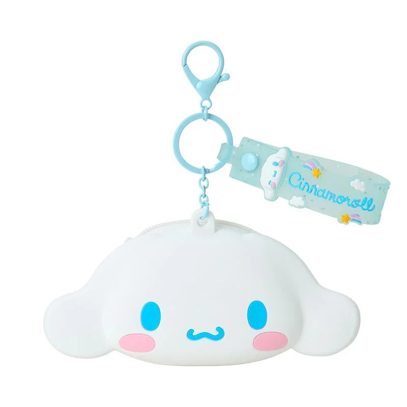 Cinnamoroll Mini Silicone Pouch (My Deco Series) Bags Japan Original
