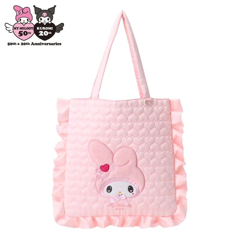 My Melody Tote Bag (My Melody 50th & Kuromi 20th Anniv. Melo Series) Bags Japan Original