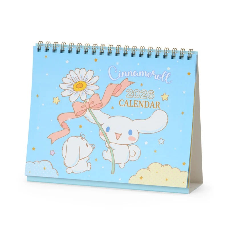 Cinnamoroll 2026 Desk Calendar Stationery Japan Original