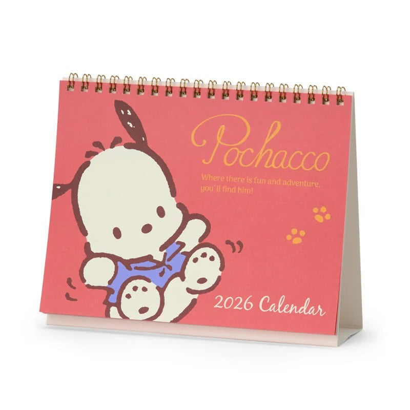 Pochacco 2026 Desk Calendar Stationery Japan Original