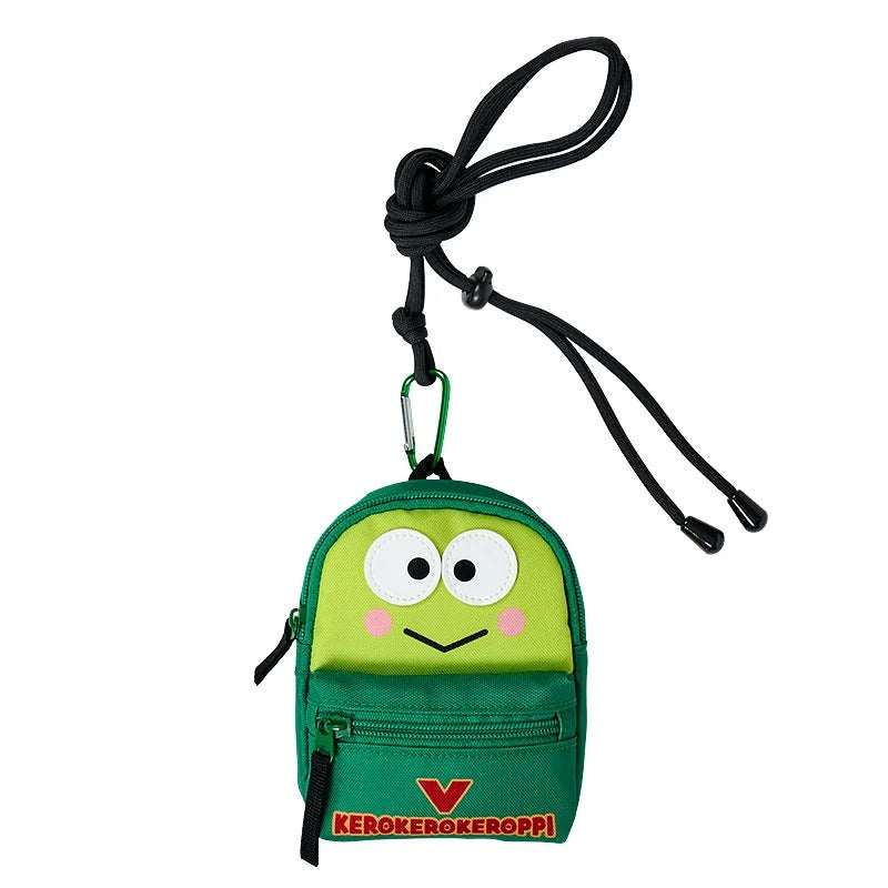 キュリオハブ Keroppi Mini Backpack Charm (All Together Hapidanbui Design Series)