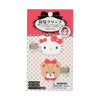 Hello Kitty Besties Flocked Mini Hair Clip Set Accessory Japan Original