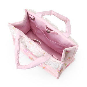 My Melody 2-Way Quilted Tote (Lace and Frills Series) Bags Japan Original