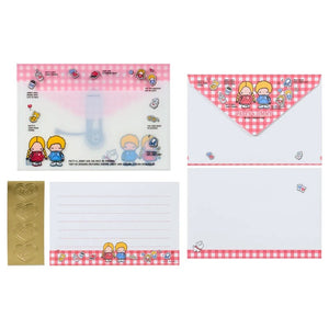Patty and Jimmy Letter Set & Case (Friendly Pair Series) Stationery Japan Original