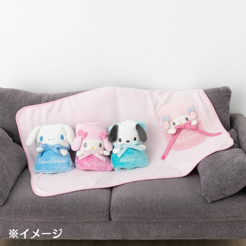 Pochacco 2-in-1 Cozy Lap Blanket Home Goods Japan Original