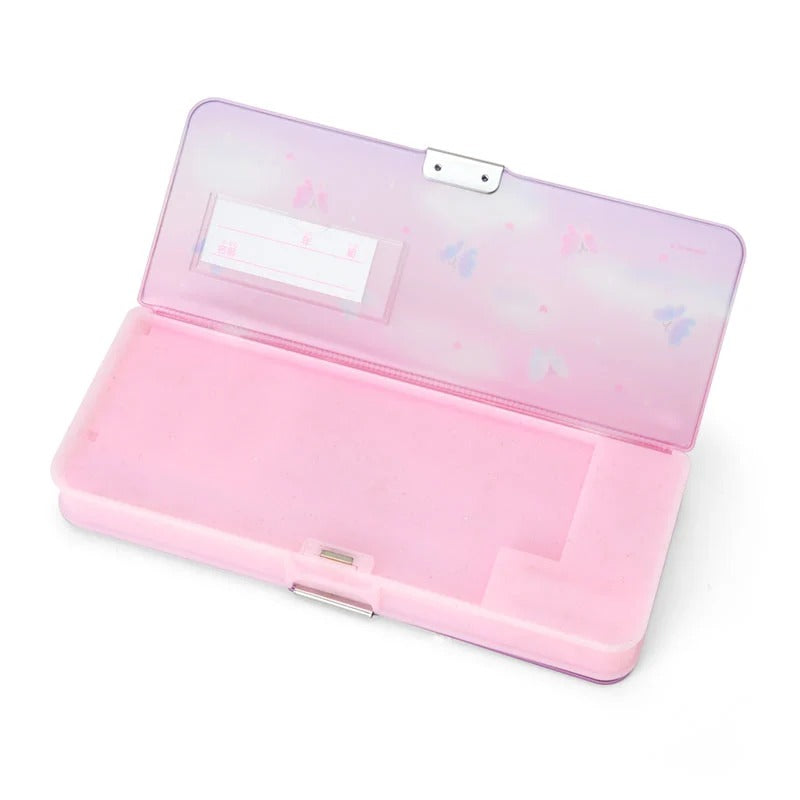 My Melody Translucent 2-Way Pencil Case Stationery Japan Original