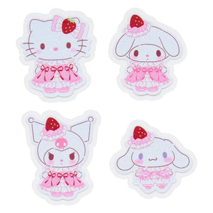 Sanrio Characters 30-pc Sticker Tin Set (Strawberry Whip Series) Stationery Japan Original