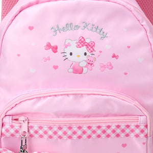 Hello Kitty Kids Ribbon Logo Backpack Bags Japan Original