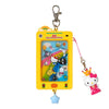 Hello Kitty and Friends Interactive Smartphone-shaped Bag Charm (Yellow) Accessory Japan Original