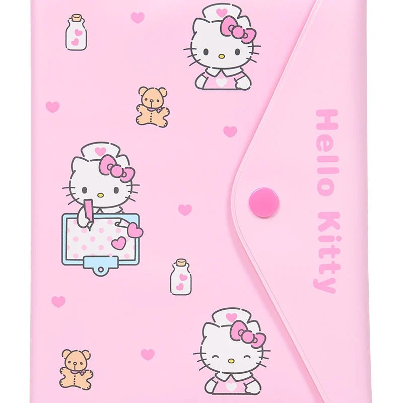 Hello Kitty Mini Health Document Folder Stationery Japan Original