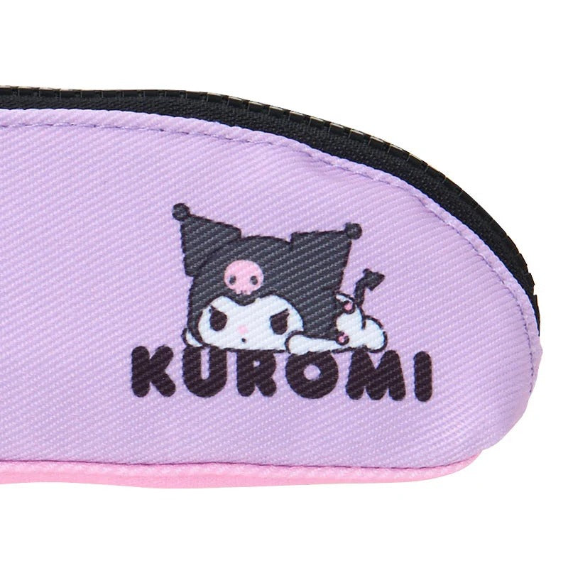 Kuromi Slim Pencil Pouch (Strike A Pose Series) Stationery Japan Original