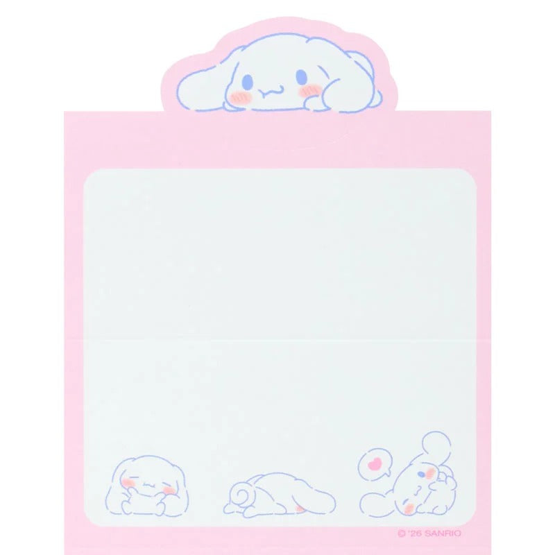 Cinnamoroll Mini Notes Memo Pad (Strike A Pose Series) Stationery Japan Original