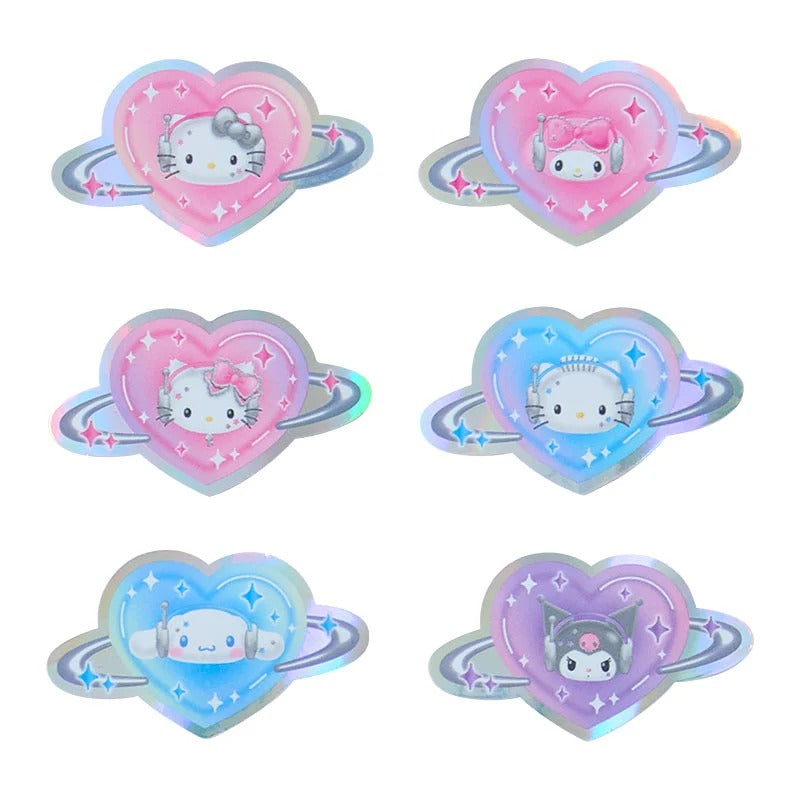 Sanrio Characters Sticker Pack (Tokimeki Planet Series) Stationery Japan Original