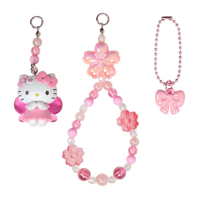 Hello Kitty Bag Charm (Cherry Blossom Fairies Series) Accessory Japan Original