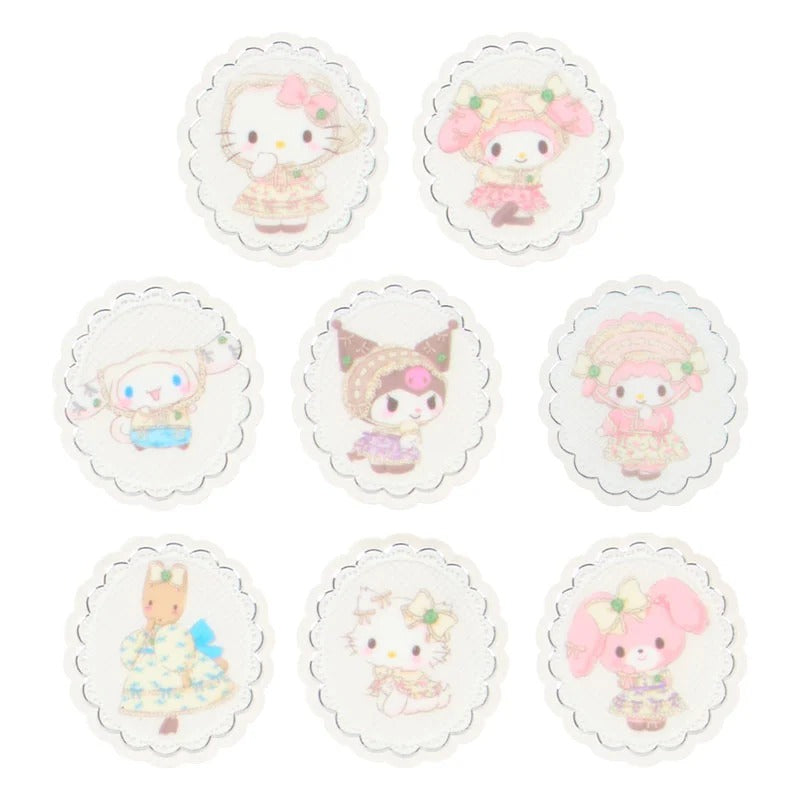 Sanrio Characters 2-pc Sticker Set (Forest Lace Series) Stationery Japan Original