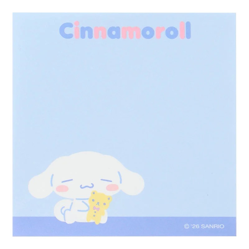 Cinnamoroll 3-Tier Mini Memo Pad (Expressions) Stationery Japan Original