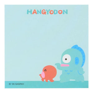 Hangyodon 3-Tier Mini Memo Pad (Expressions) Stationery Japan Original