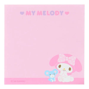My Melody 3-Tier Mini Memo Pad (Expressions) Stationery Japan Original
