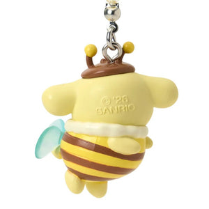 Pompompurin Beaded Bag Charm (Sweet As Can Bee Series) Accessory Japan Original