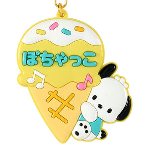 Pochacco Keychain Mirror (Kawaii School Series) Accessory Japan Original