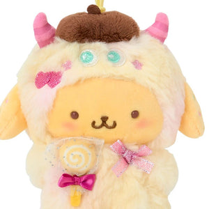 Pompompurin Plush Mascot Clip (Colorful Pop Monster Series) Accessory Japan Original