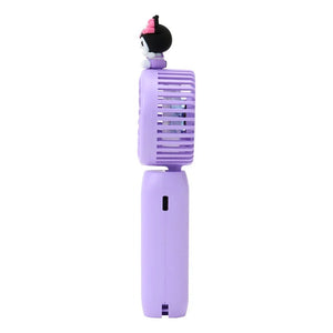 Kuromi 2-Way Portable Handy Fan Travel Japan Original