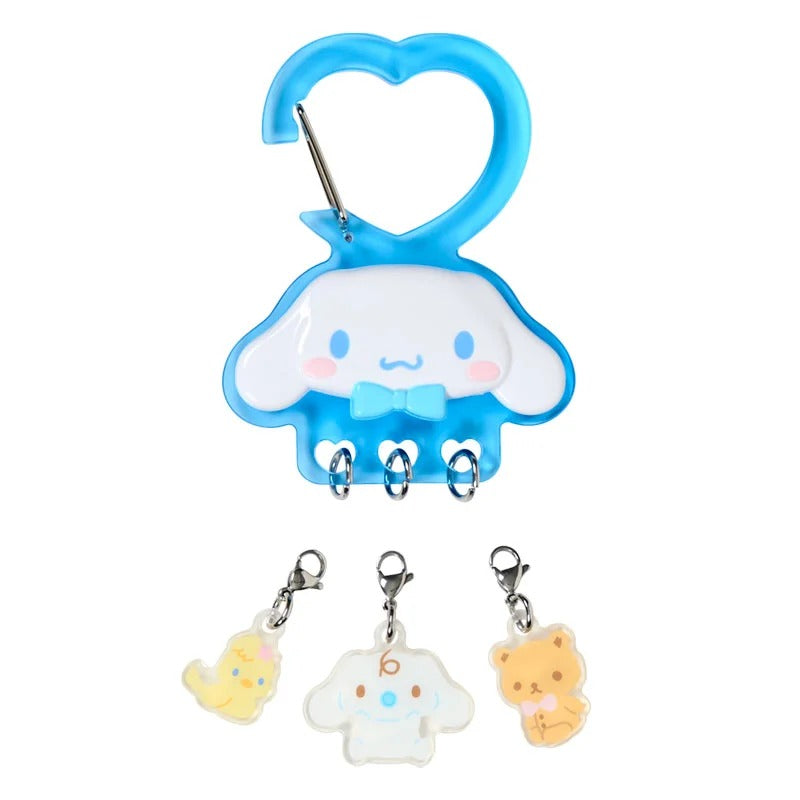 Cinnamoroll Besties Carabiner Keychain Accessory Japan Original