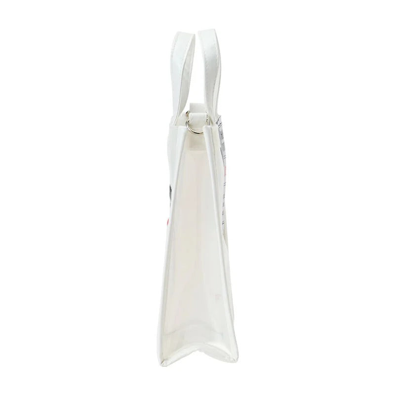 Hello Kitty Clear 2-Way Everyday Mini Tote Bags Japan Original