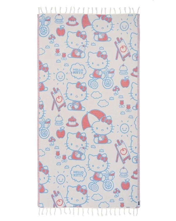 Hello Kitty x Sand Cloud Beach Towel (Play Day) Home Goods Sand Cloud