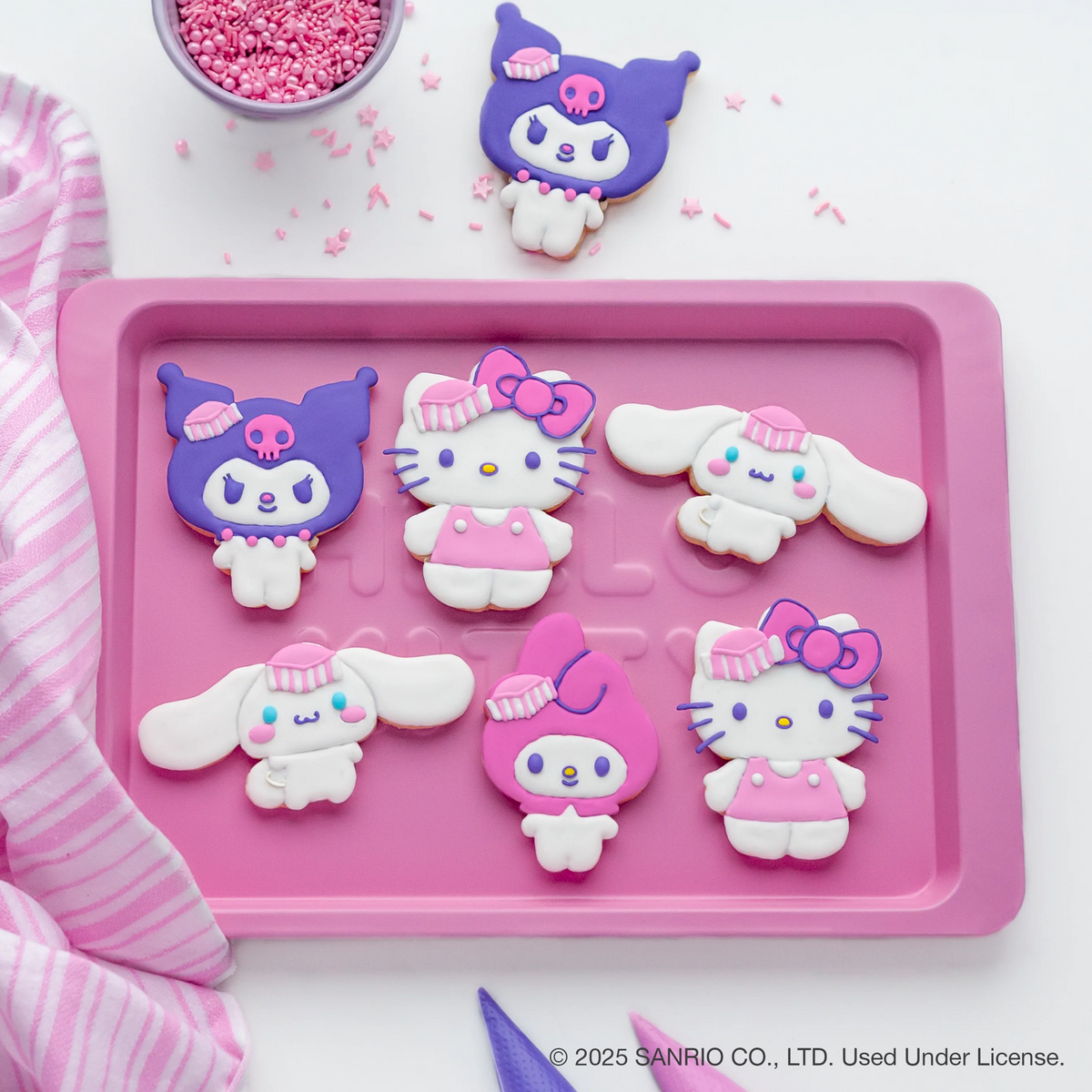 Hello Kitty and Friends Snack Shop Cookie Cutters (Set of 4) Home Goods Handstand Kitchen