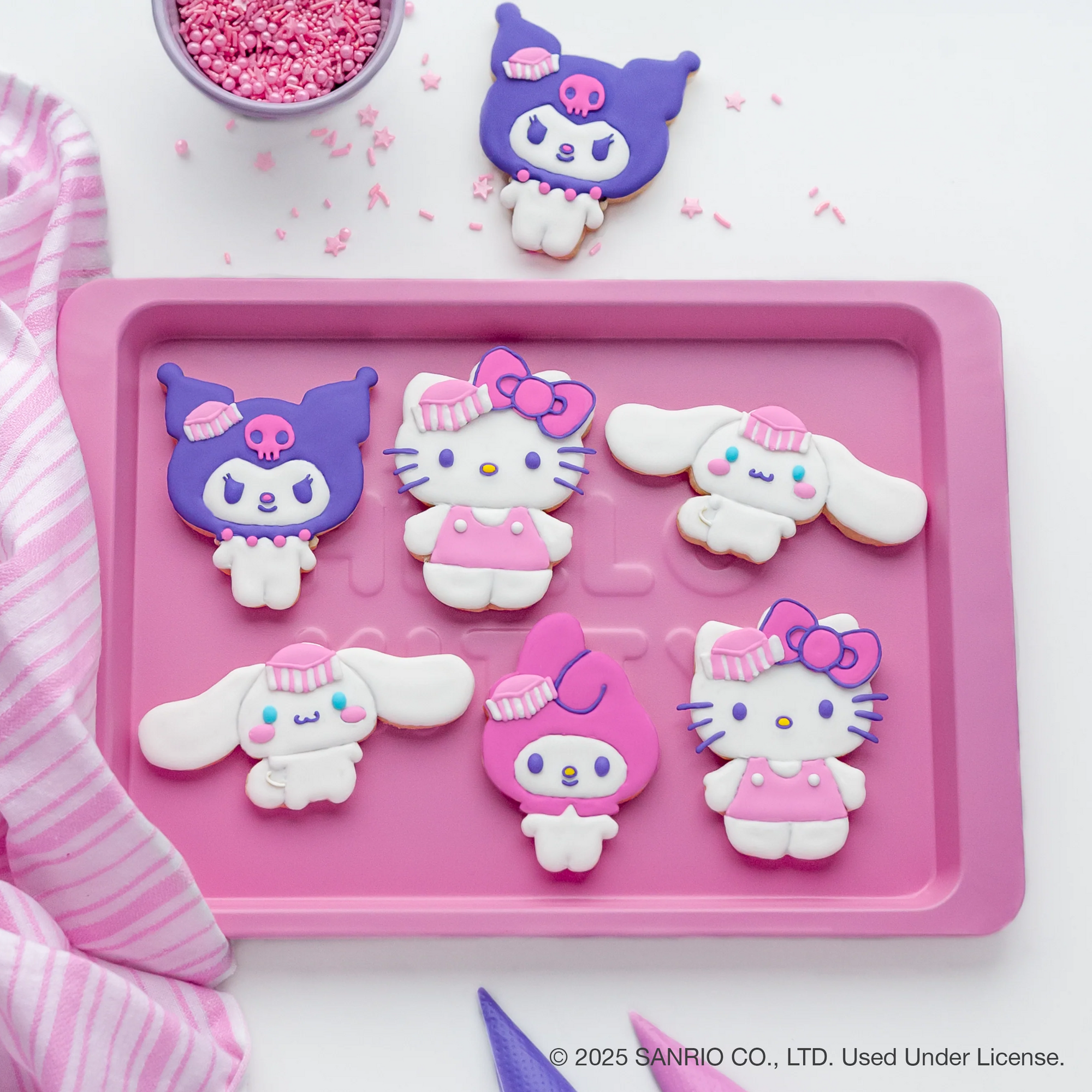Hello Kitty and Friends Snack Shop Cookie Cutters (Set of 4) Home Goods Handstand Kitchen