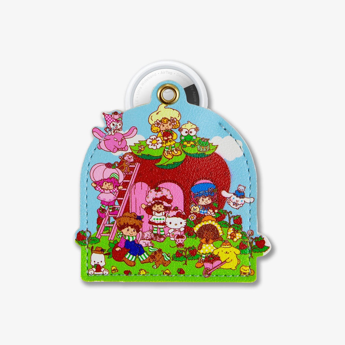 Hello Kitty and Friends x Sonix Strawberry Shortcake AirTag Keychain Accessory BySonix Inc.