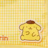 Pompompurin Gingham Flat Pouch Stationery Japan Original