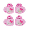 Hello Kitty 4-pc Mini Glitter Hair Clip Set (Pink) Accessory Japan Original
