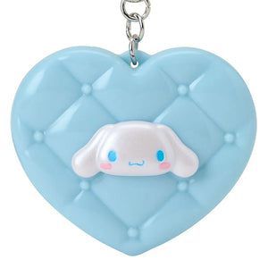 Cinnamoroll Quilted Mini Mirror Keychain Accessory Japan Original