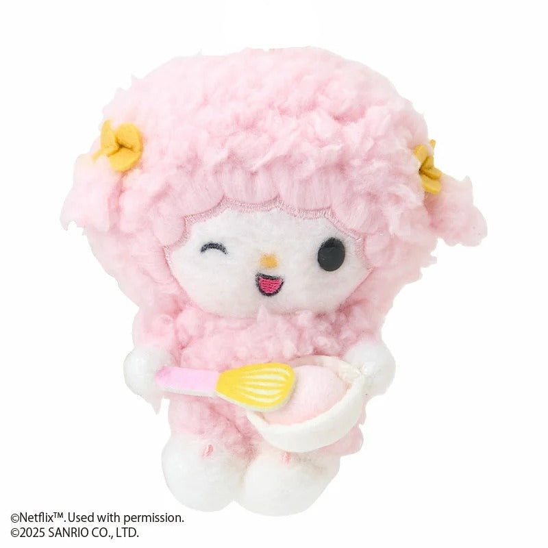 My Sweet Piano Winking Plush Mascot Keychain (My Melody & Kuromi Netflix Series) Accessory Japan Original