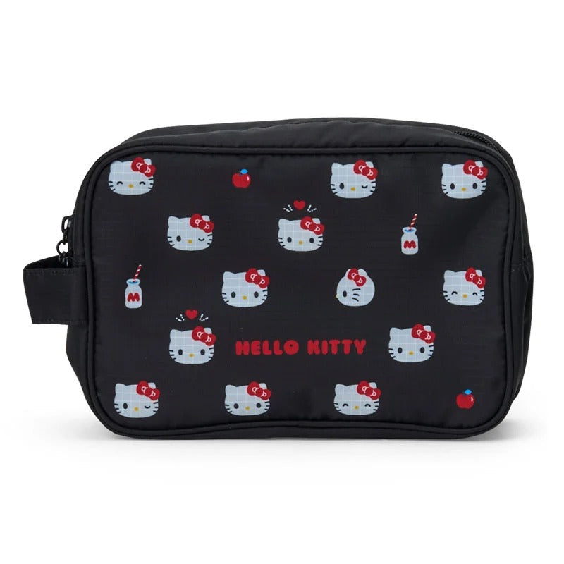 Hello Kitty 2-pc Travel Pouch Set Bags Japan Original