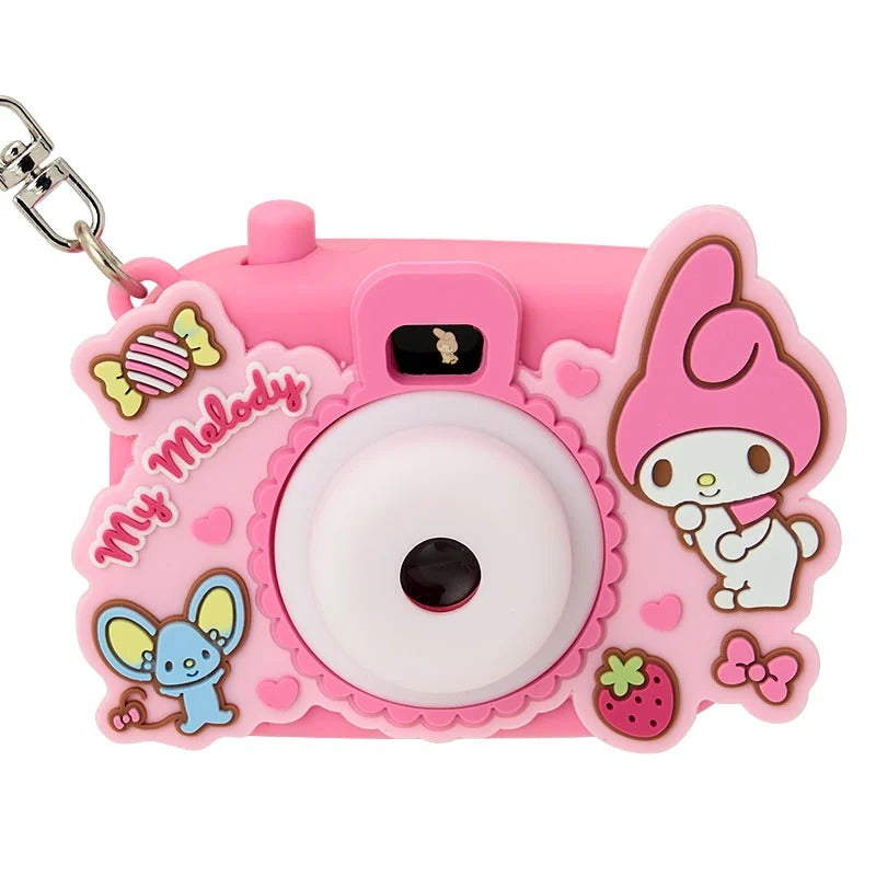 My Melody Mini Light Projection Camera Keychain Accessory Japan Original