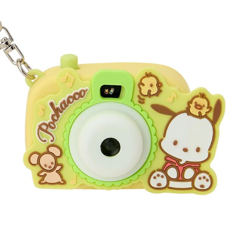 Pochacco Mini Light Projection Camera Keychain Accessory Japan Original